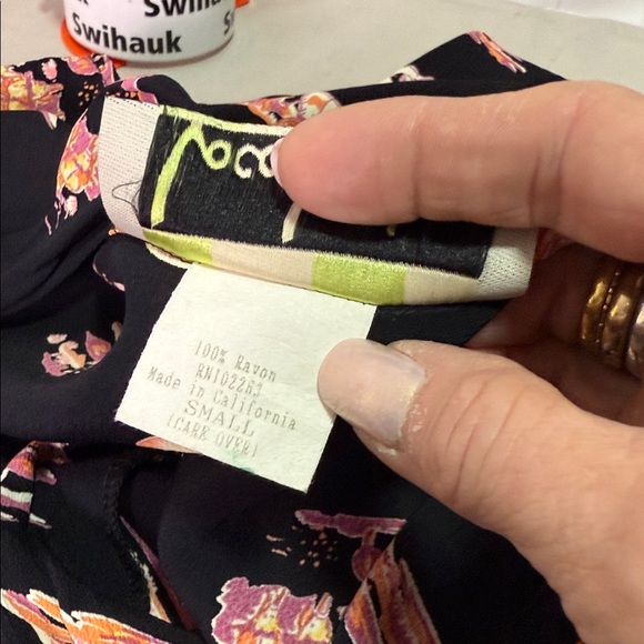 Loco Lindo Vintage Inspired Western Covered Wagon Print Dress XS/S - Picture 9 of 10